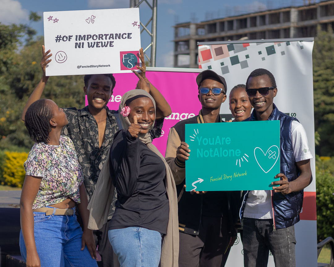 FSN group at campaign event