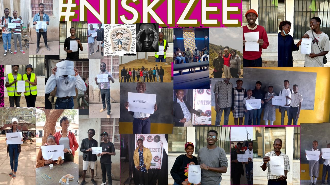 #Niskizee men's mental health campaign collage